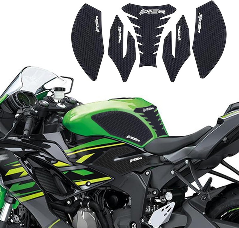 VORILES for Ninja ZX6R ZX 6R ZX-636 Ninja zx6r zx636 2013-2023 2024 2025 Accessories Motorcycle Anti-Slip Fuel Tank pad Sticker ZX6R Fuel Tank pad Fuel Tank Grip Fuel Tank Sticker Tank Grip - Image 1